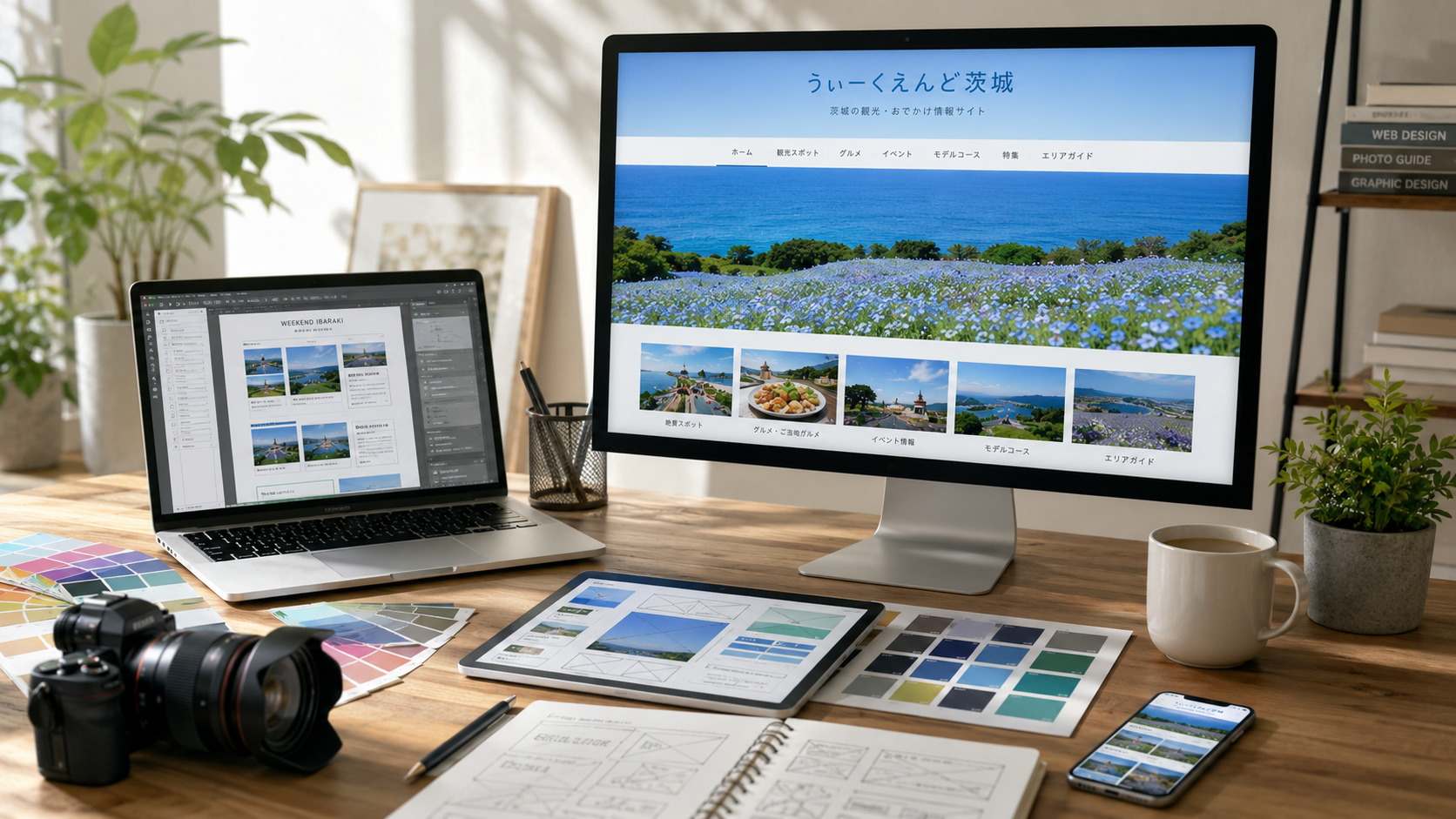 ホームページ制作会社ならではの見やすい編集